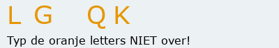 Bevestigingscode