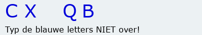 Bevestigingscode