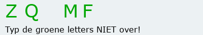 Bevestigingscode