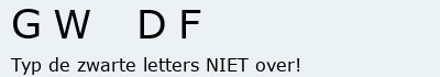 Bevestigingscode