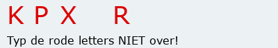 Bevestigingscode