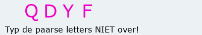Bevestigingscode