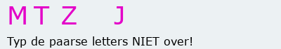 Bevestigingscode