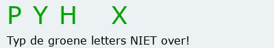 Bevestigingscode