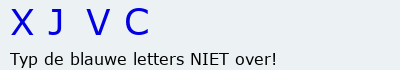 Bevestigingscode