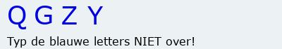 Bevestigingscode