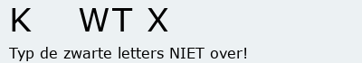 Bevestigingscode