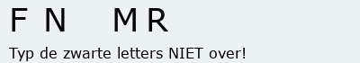 Bevestigingscode