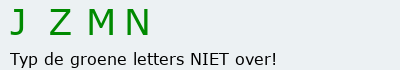 Bevestigingscode
