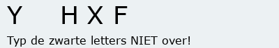 Bevestigingscode