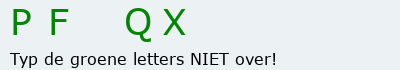 Bevestigingscode