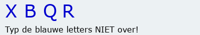 Bevestigingscode