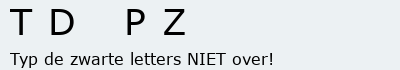 Bevestigingscode