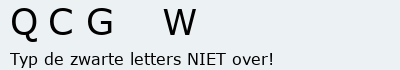 Bevestigingscode