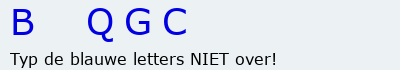 Bevestigingscode