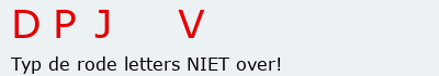 Bevestigingscode