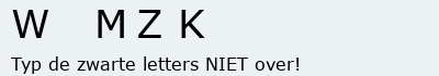 Bevestigingscode