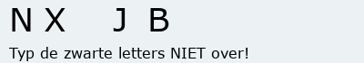 Bevestigingscode