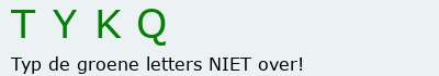 Bevestigingscode