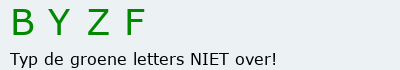 Bevestigingscode
