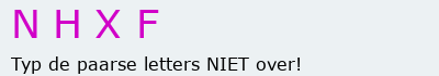 Bevestigingscode