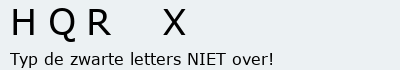 Bevestigingscode