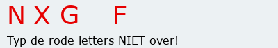Bevestigingscode