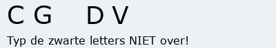 Bevestigingscode
