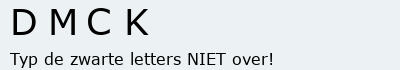 Bevestigingscode