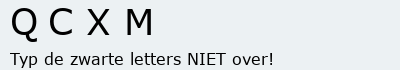 Bevestigingscode