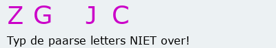 Bevestigingscode