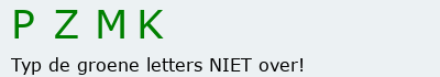 Bevestigingscode