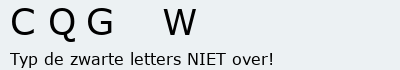 Bevestigingscode