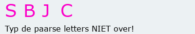 Bevestigingscode