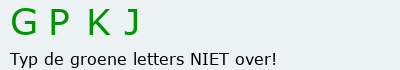 Bevestigingscode