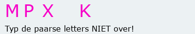 Bevestigingscode