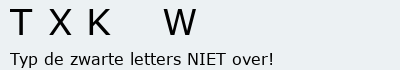 Bevestigingscode