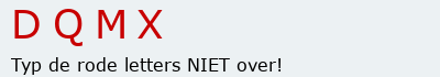 Bevestigingscode