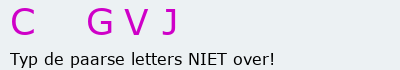 Bevestigingscode