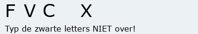 Bevestigingscode