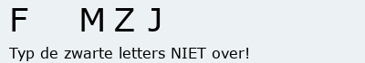 Bevestigingscode