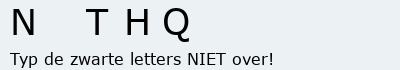 Bevestigingscode