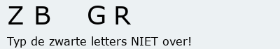 Bevestigingscode