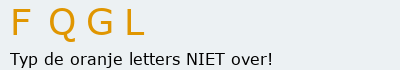 Bevestigingscode
