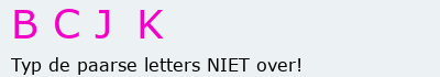 Bevestigingscode