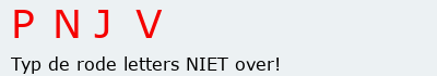 Bevestigingscode