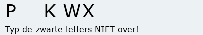 Bevestigingscode