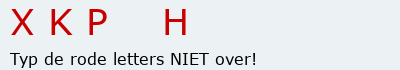Bevestigingscode