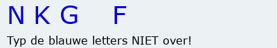 Bevestigingscode