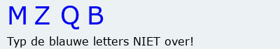 Bevestigingscode